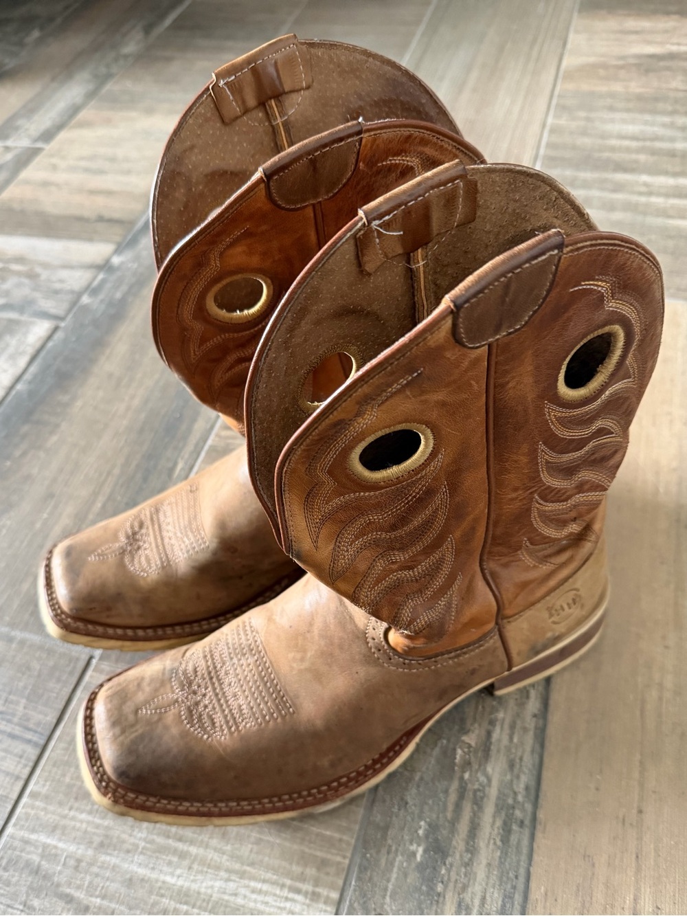 Double H Men's Thatcher Western Boots - Broad Square Toe size 12 EE